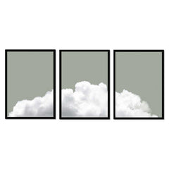 Sage Green Clouds Trio