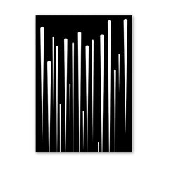 Monochrome Minimalism: White Lines