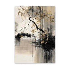 Twilight Serenity: Wabi-Sabi Riverside