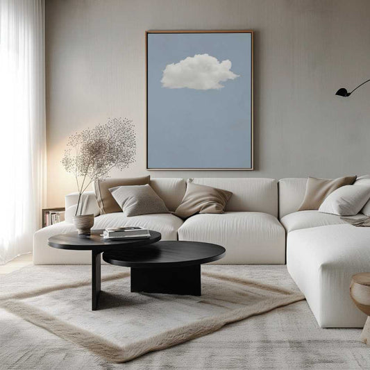 Canvas - Blue Cloud Art