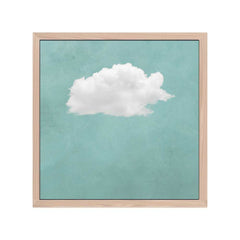 Canvas - Green Cloud Art