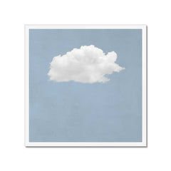 Cloud Wall Art - Blue