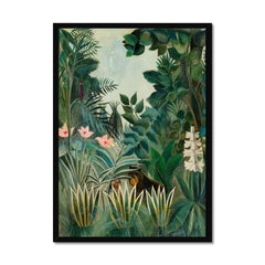 Henri Rousseau - Equatorial Jungle