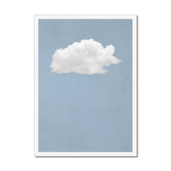 Cloud Wall Art - Blue