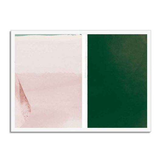 Pink and Emerald Harmony