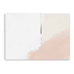 Beige Balance Minimalist Abstract Wall Art Print – Neutral Beige Geometric Modern Wall Decor