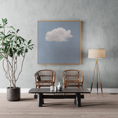 Canvas - Blue Cloud Art