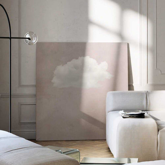 Canvas - Beige Cloud Art