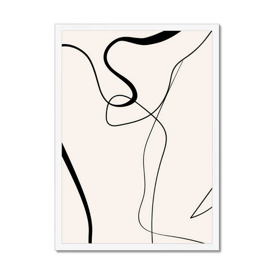 Beige Aesthetic Line Art