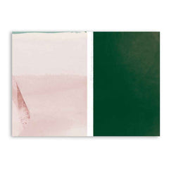 Pink and Emerald Harmony