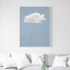 Canvas - Blue Cloud Art