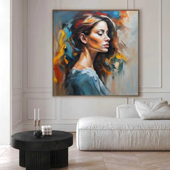 Women's Portraits Canvas - Athena