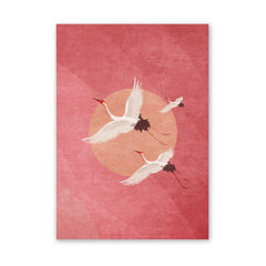 Japanese Flying Cranes