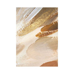 Abstract Beige Brushstroke Palette