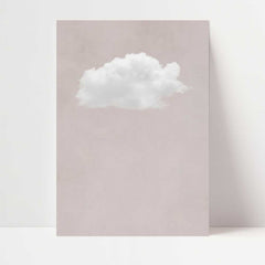 Canvas - Beige Cloud Art