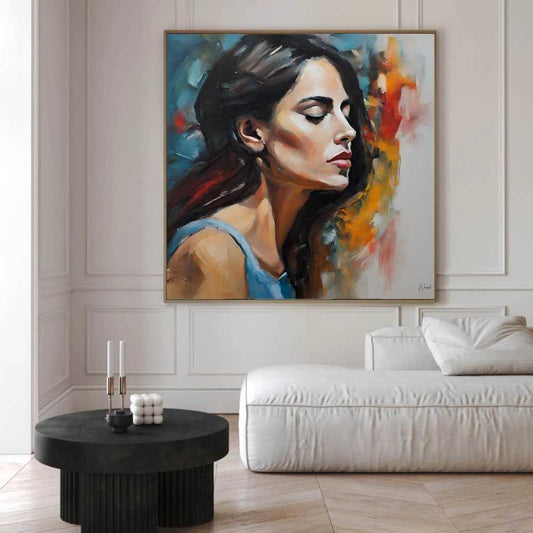 Modern Women Portrait Collection – Printable Digital Wall Art - Boe