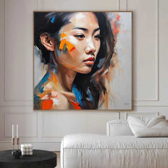 Women's Portraits Canvas - Aria
