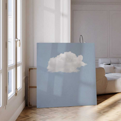 Canvas - Blue Cloud Art