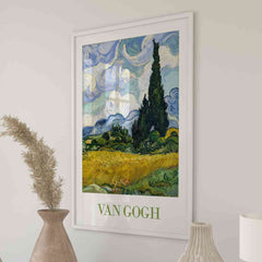 Wheat Field with Cypresses - Vincent van Gogh