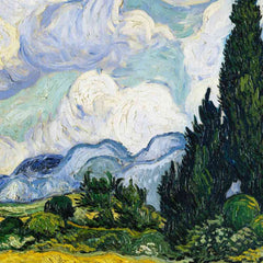 Wheat Field with Cypresses - Vincent van Gogh