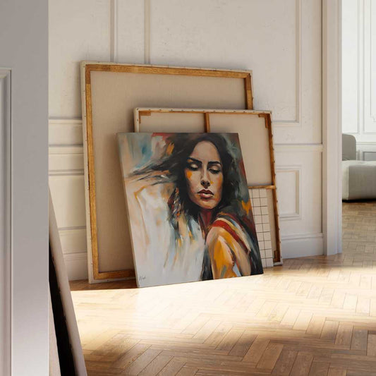 Women's Portraits Canvas - Saanvi