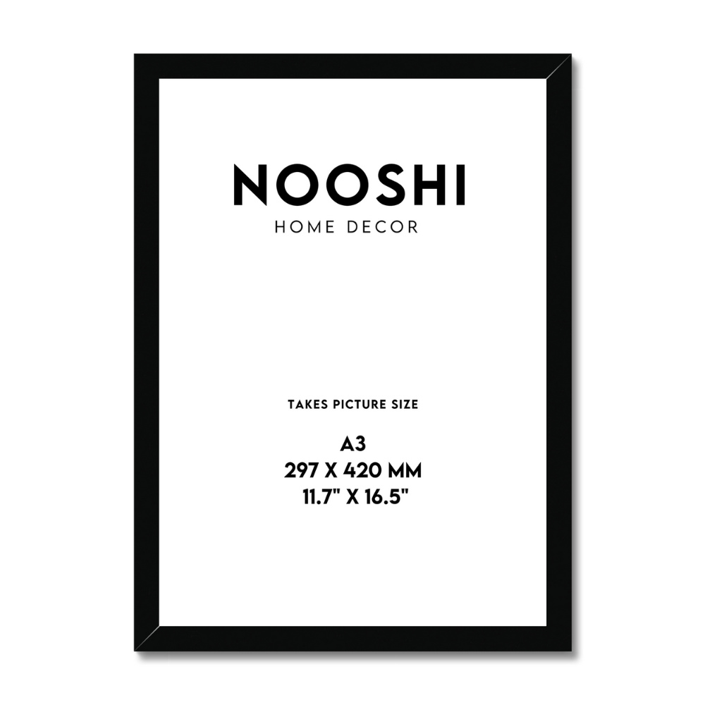 A3 Black Frame