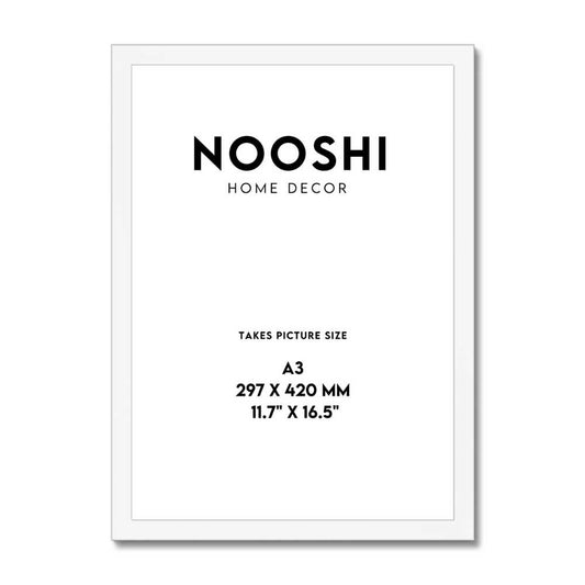 A3 White Frame