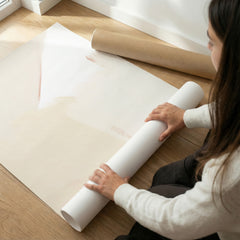 Neutral Abstract Wall Art Print | Modern Minimalist Beige Canvas Decor