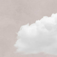 Cloud Wall Art - Beige