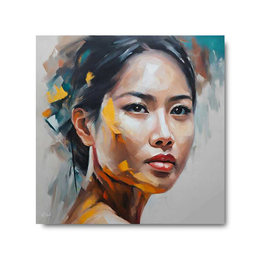 Modern Women Portrait Collection – Printable Digital Wall Art - Senna