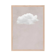 Cloud Wall Art - Beige