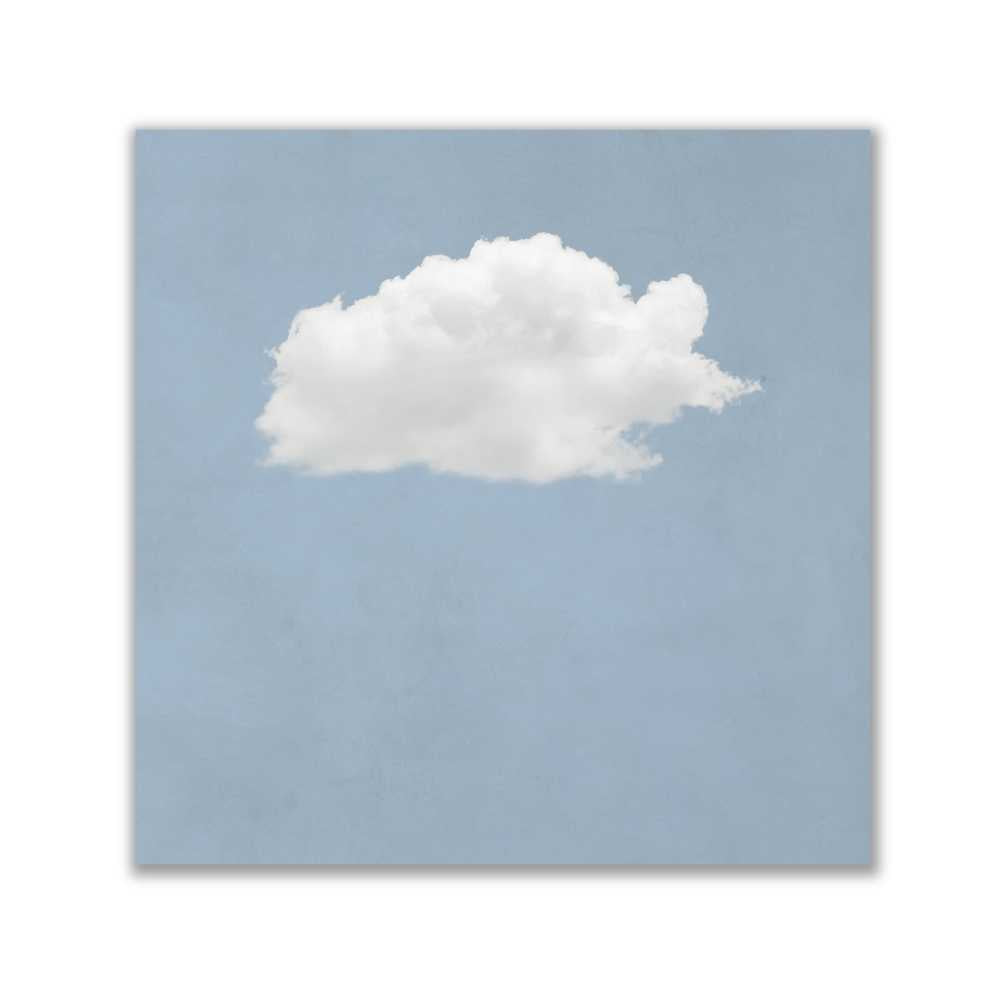 Cloud Wall Art - Blue