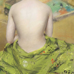 Naked Japanese Woman  - William Merritt Chase