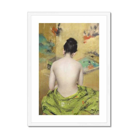 Naked Japanese Woman  - William Merritt Chase