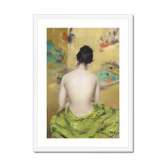 Naked Japanese Woman  - William Merritt Chase