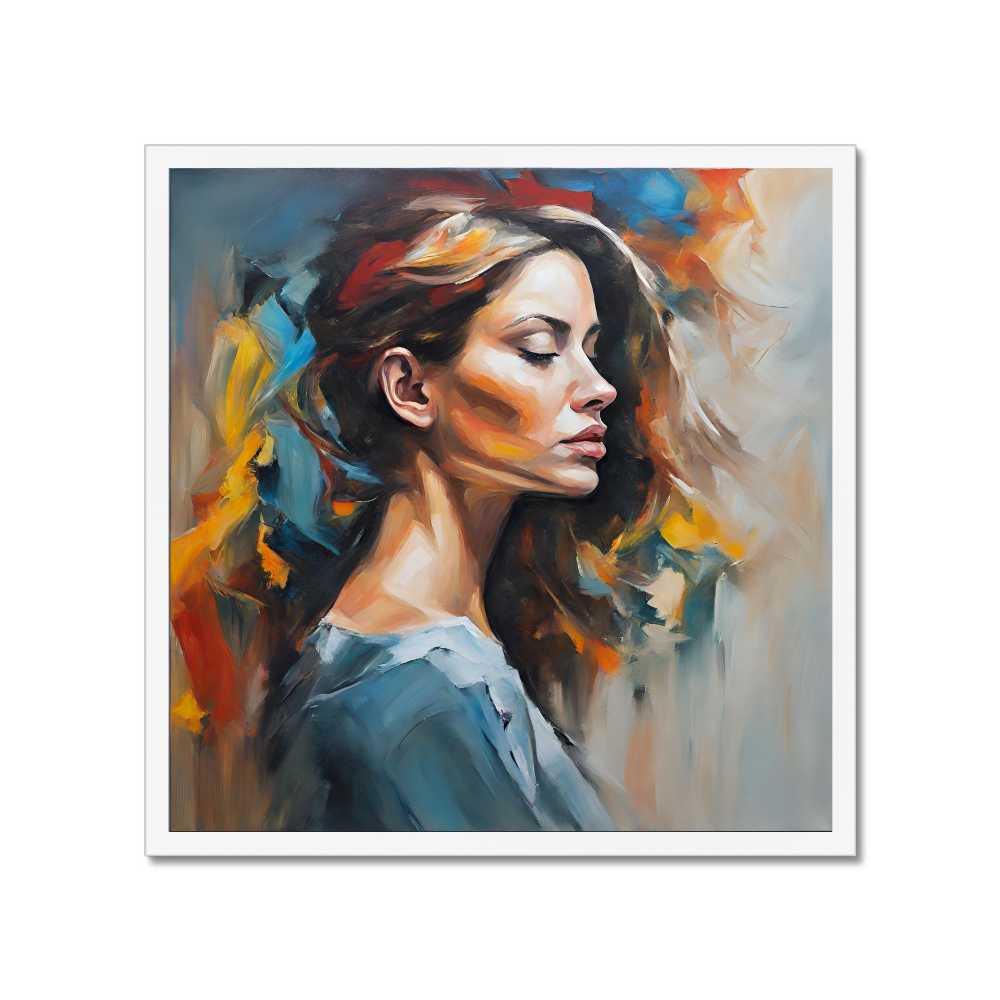 Modern Women Portrait Collection – Printable Digital Wall Art - Athena