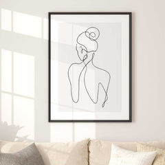 Woman - Line Art