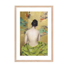 Naked Japanese Woman  - William Merritt Chase