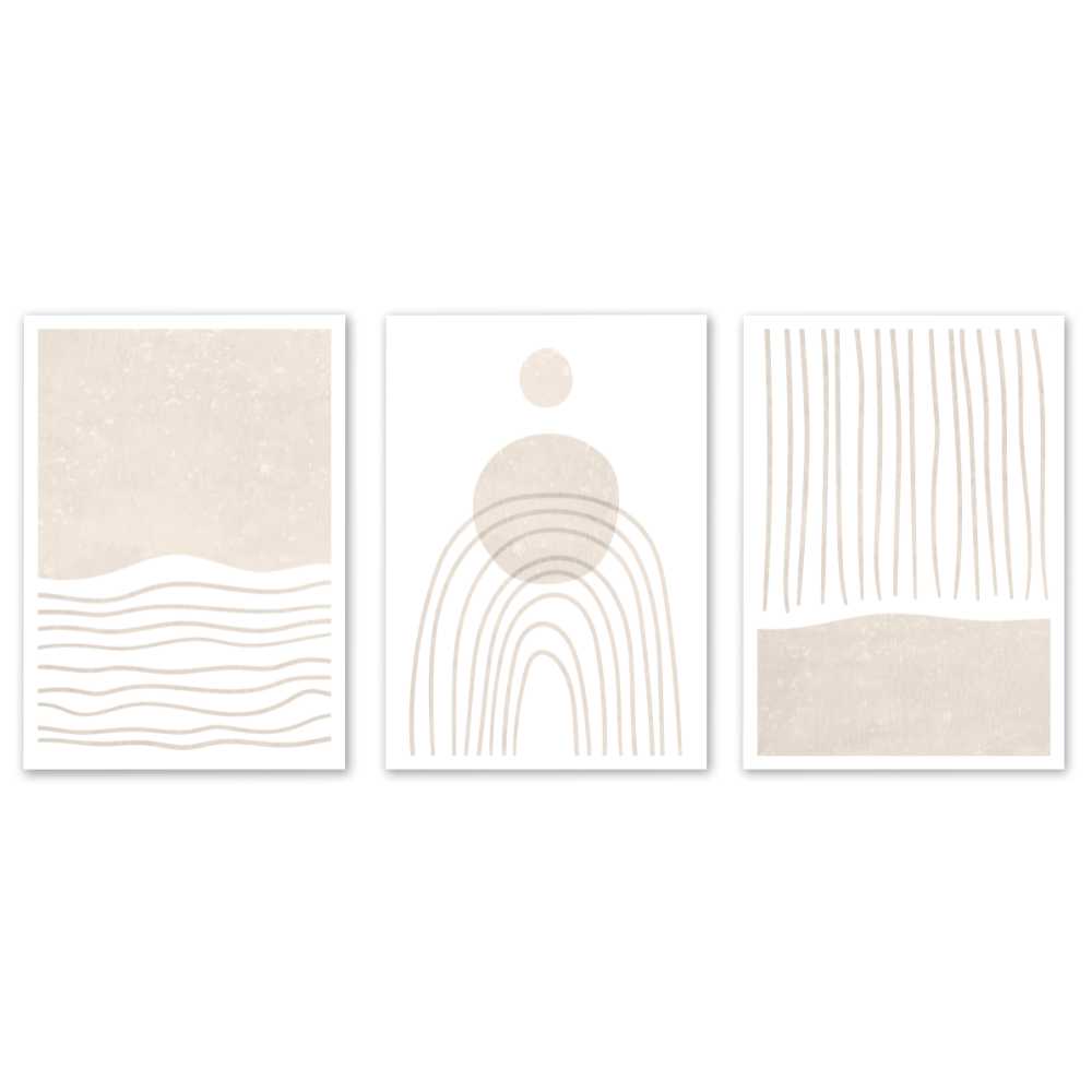 Boho Line Art Trio