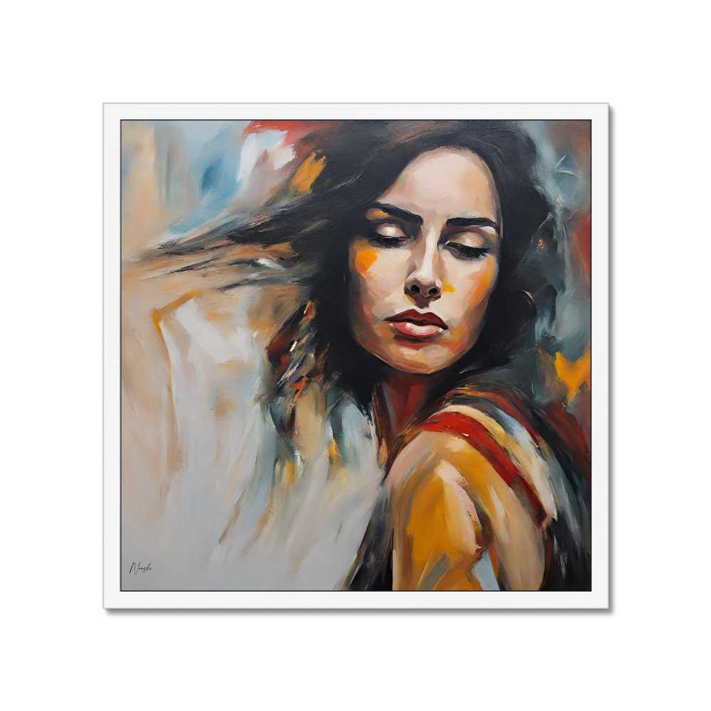 Modern Women Portrait Collection – Printable Digital Wall Art - Saanvi