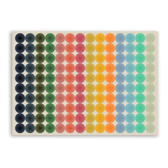 Colour Spectrum of Circles
