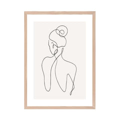 Woman - Line Art