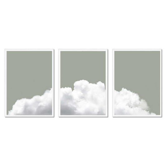 Sage Green Clouds Trio