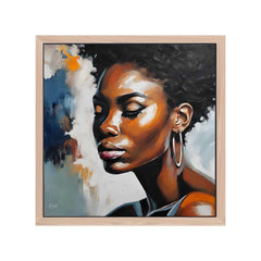 Women's Portraits Canvas - Luna