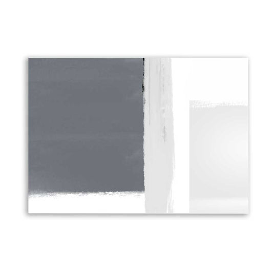 Abstract Wall Art – Minimalist Grey & White Modern Downloadable Print