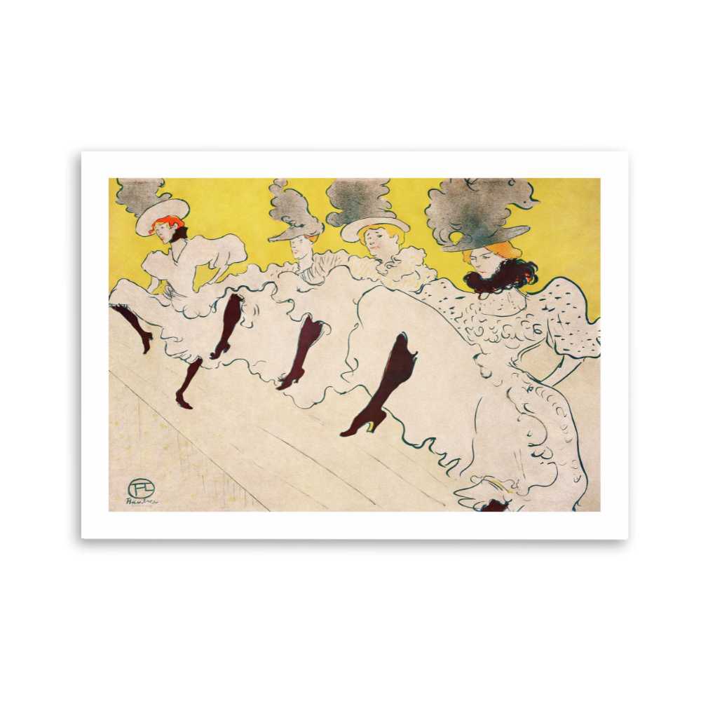Mademoiselle Eglantine’s Troupe - Henri de Toulouse–Lautrec